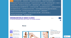 Desktop Screenshot of dermaworldclinic.com